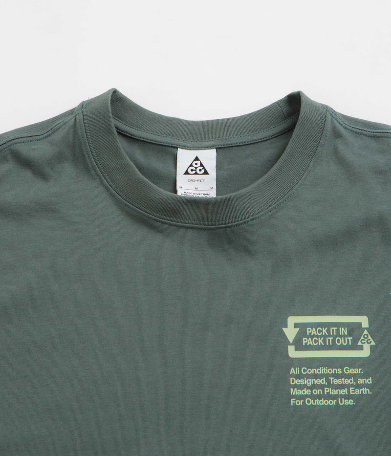 Nike ACG Pickinout T-Shirt in Vintage Green