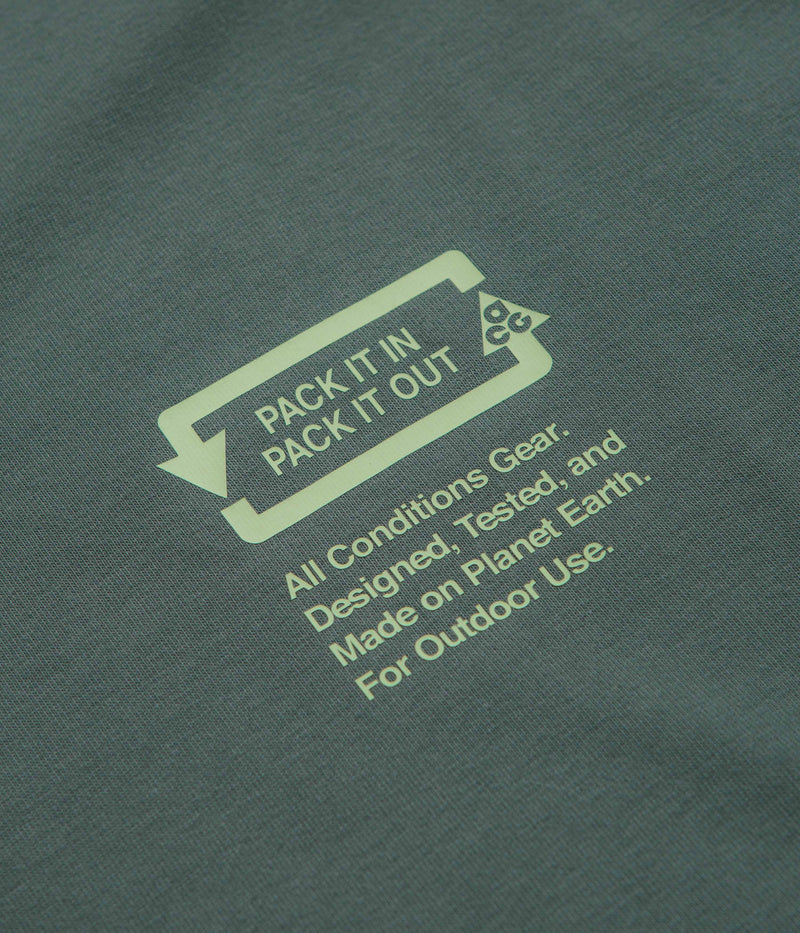 Nike ACG Pickinout T-Shirt in Vintage Green
