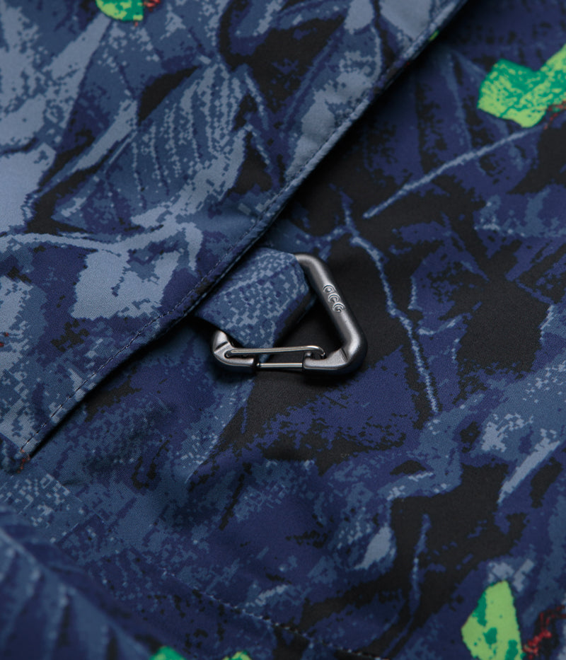 Nike ACG Skull Peak Full Zip Jacket in Midnight Navy and Black / Black / Summit White
