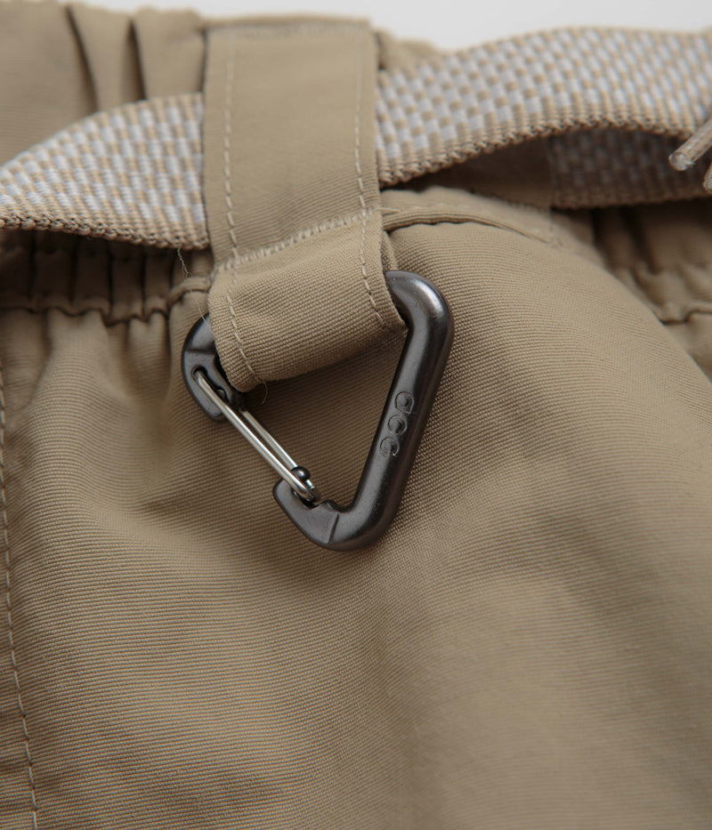 Nike ACG Snowgrass Cargo Shorts in Khaki and Light Iron Ore / Summit White