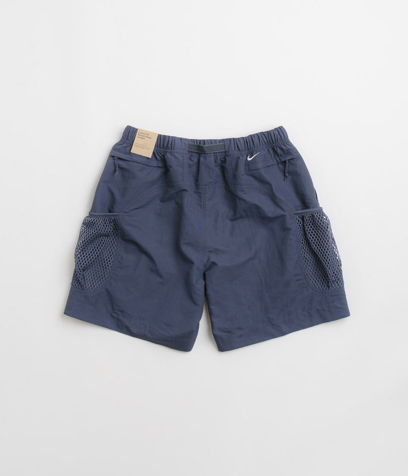 Nike ACG Snowgrass Cargo Shorts in Thunder Blue and Summit White