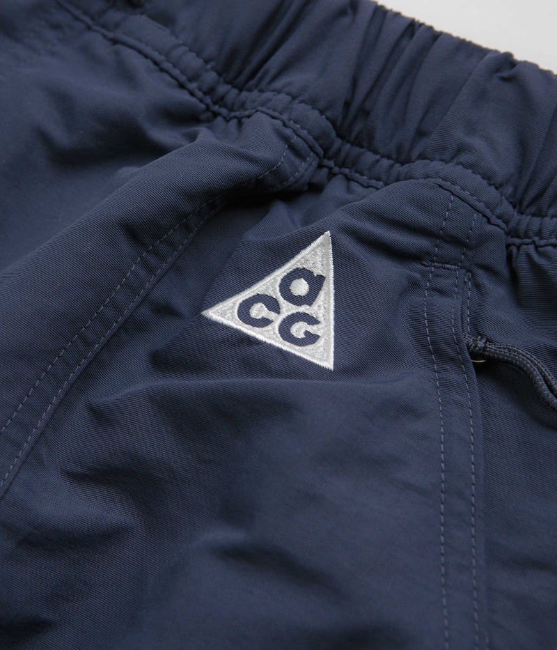 Nike ACG Snowgrass Cargo Shorts in Thunder Blue and Summit White