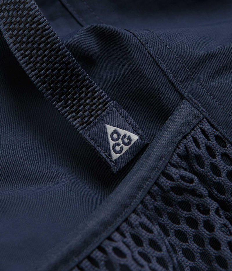 Nike ACG Snowgrass Cargo Shorts in Thunder Blue and Summit White