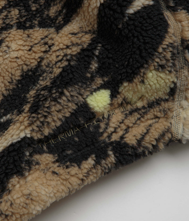 Nike ACG Windproof Half Zip Fleece in Parachute Beige and Summit White