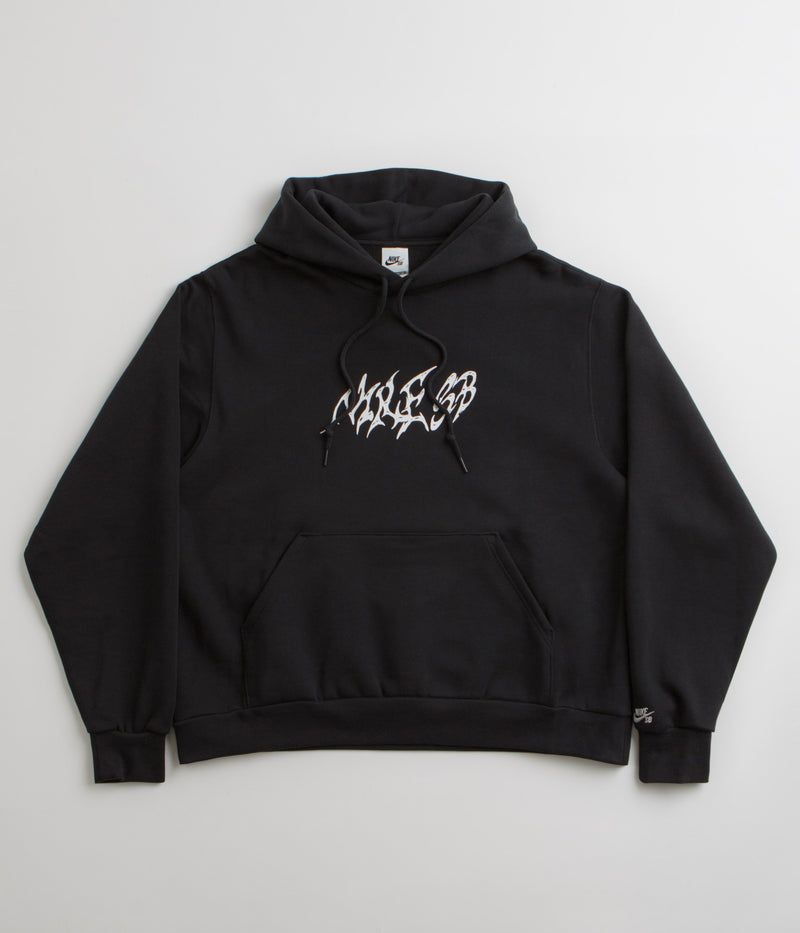 Nike SB Stallion Hoodie in Black and White
