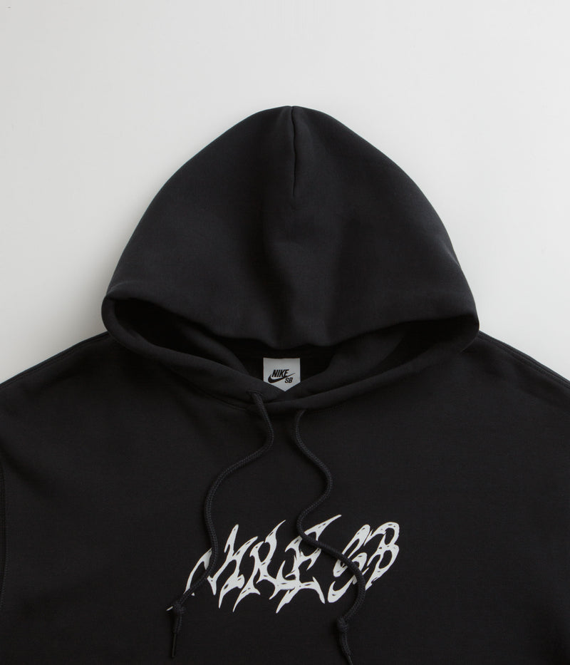 Nike SB Stallion Hoodie in Black and White