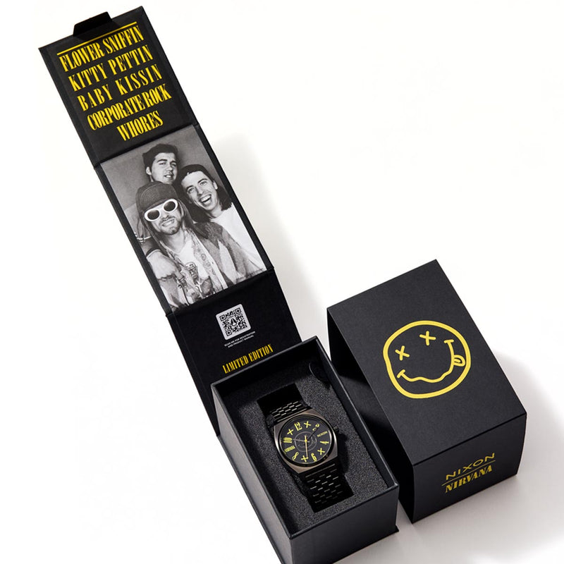 Nixon Nirvana Time Teller Watch - Black
