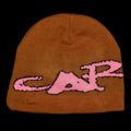 Carpet Company | No Fold Beanie Color : Brown / Pink