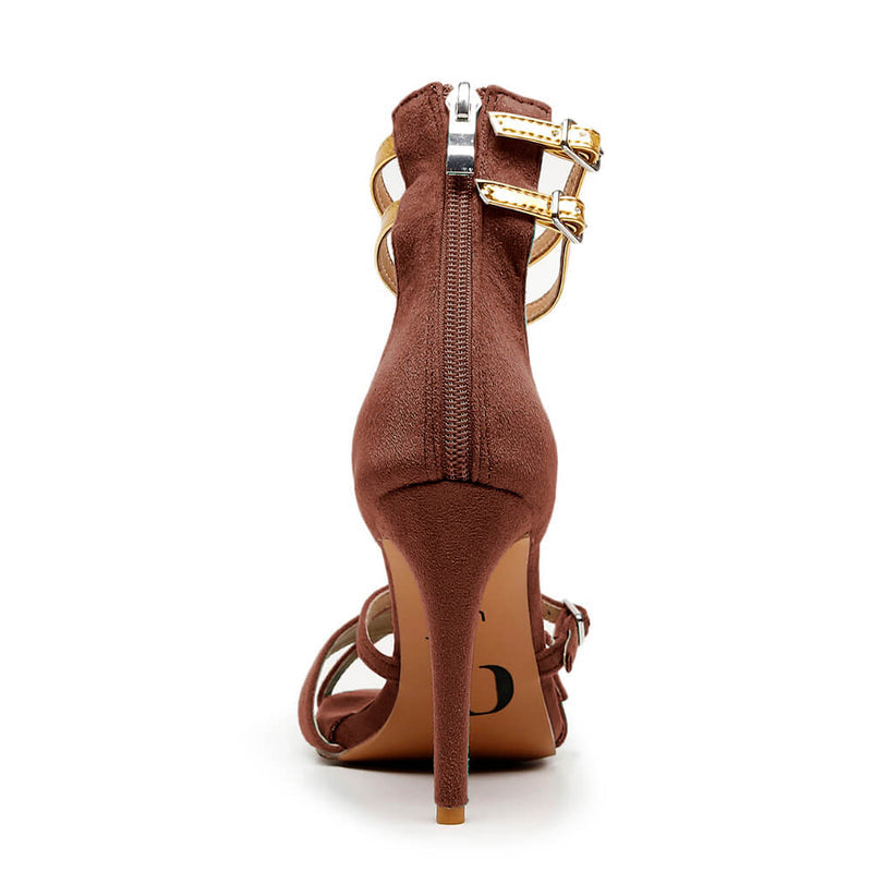 Noel - Vegan Suede Brown - Street Sole