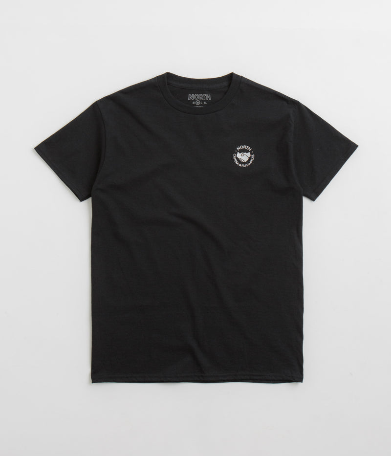 North Supplies Logo T-Shirt in Black and White