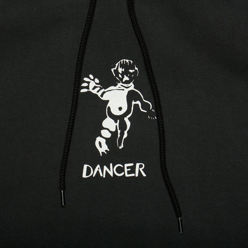 Dancer | OG Logo Hoodie Color : Black / White Stitch