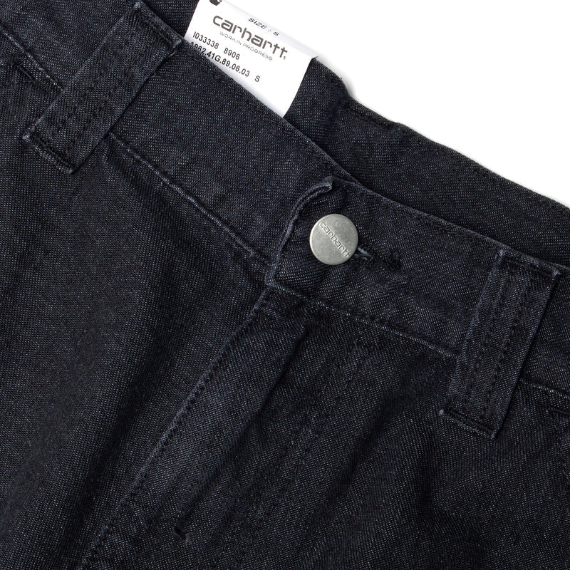 Carhartt WIP | OG Single Knee Pant Style # I03333-8906 Color : Black (Stone Washed)