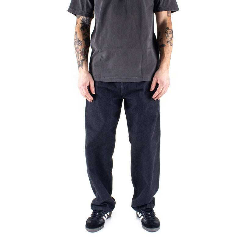 Carhartt WIP | OG Single Knee Pant Style # I03333-8906 Color : Black (Stone Washed)