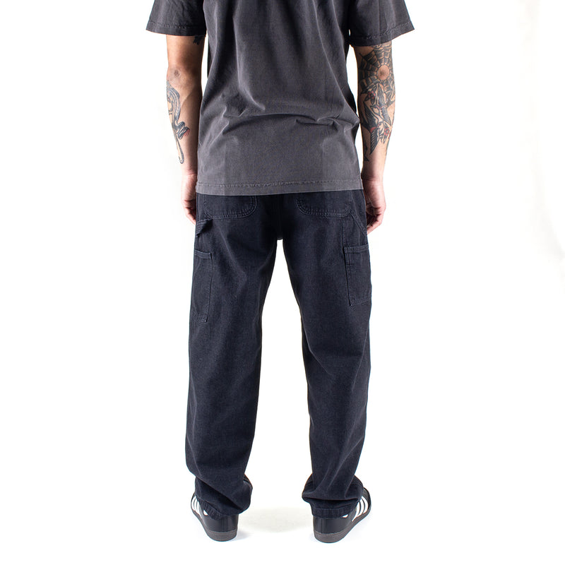 Carhartt WIP | OG Single Knee Pant Style # I03333-8906 Color : Black (Stone Washed)
