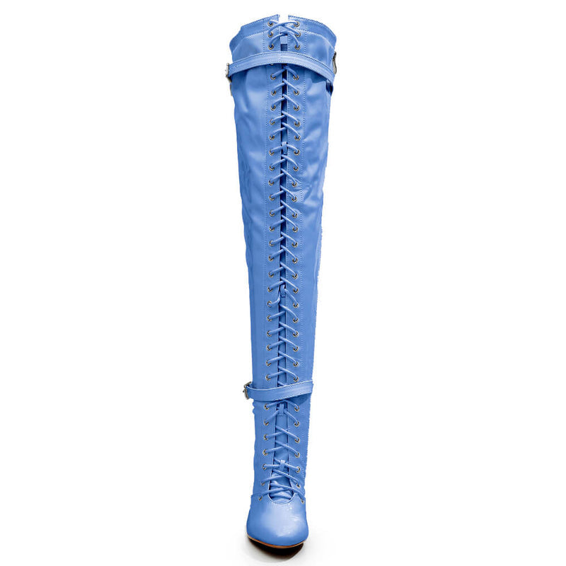 Omani Size Inclusive - Periwinkle - Street Sole - Thigh Variant Five