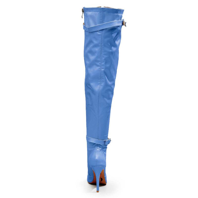 Omani Size Inclusive - Periwinkle - Street Sole - Thigh Variant Five