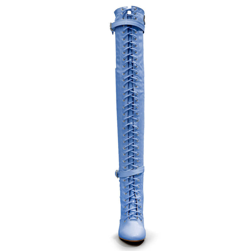 Omani Size Inclusive - Periwinkle - Street Sole - Thigh Variant One