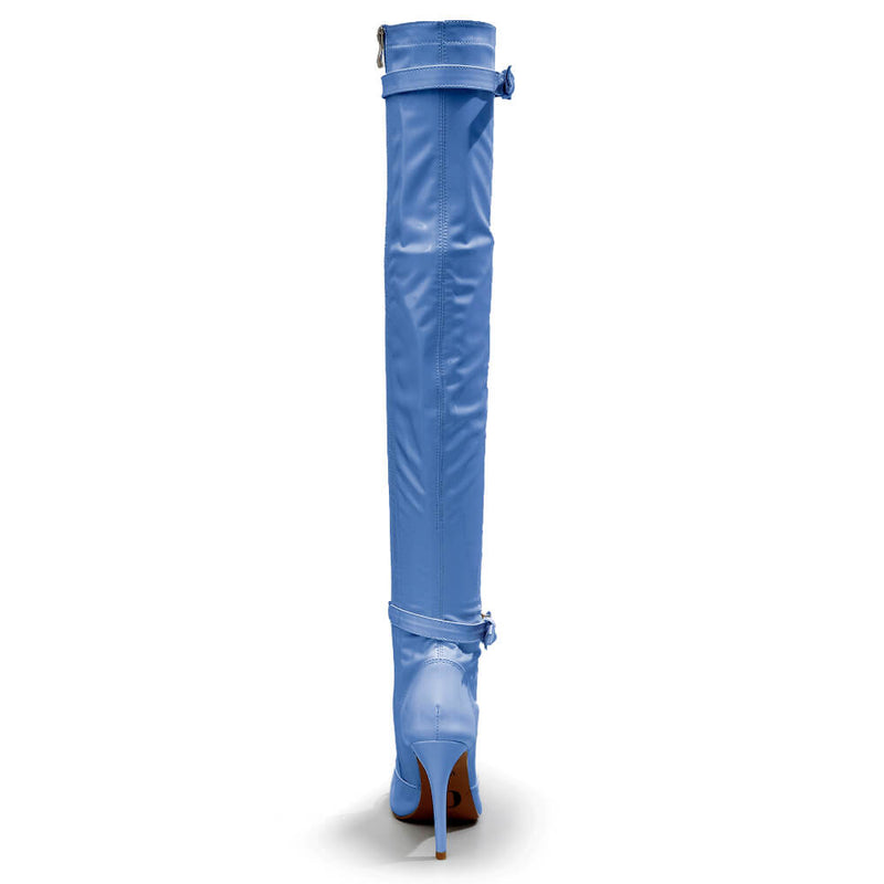 Omani Size Inclusive - Periwinkle - Street Sole - Thigh Variant One