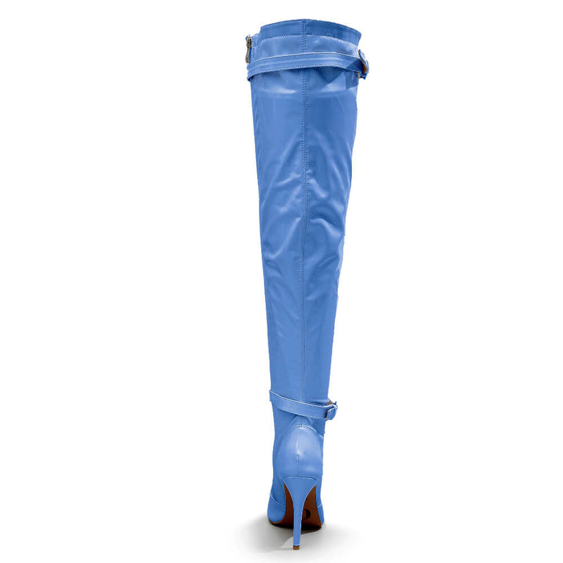 Omani Size Inclusive - Periwinkle - Street Sole - Thigh Variant Six