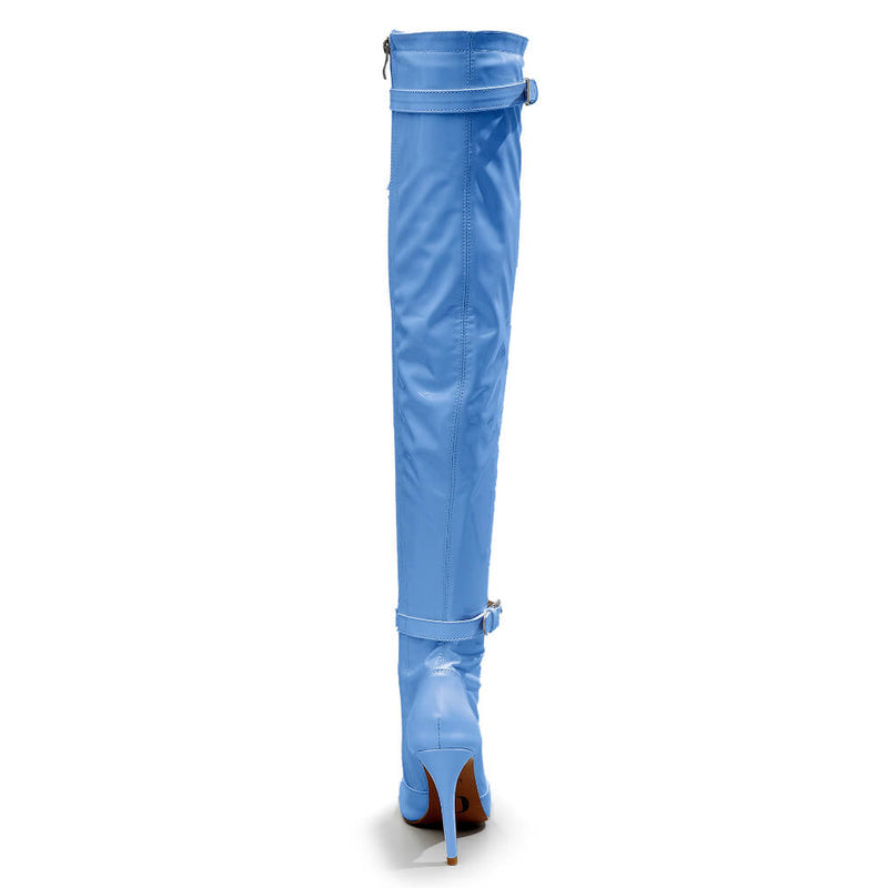 Omani Size Inclusive - Periwinkle - Street Sole - Thigh Variant Three