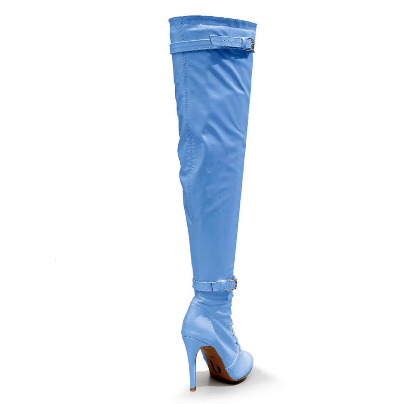 Omani Size Inclusive - Periwinkle - Street Sole - Thigh Variant Three