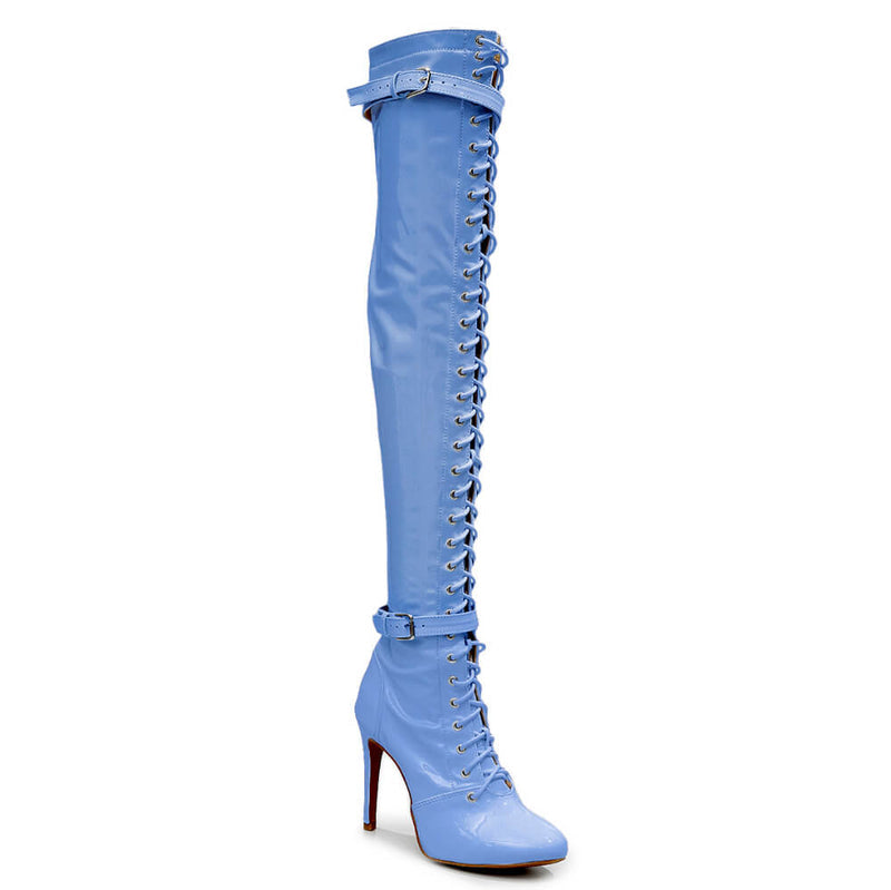 Omani Size Inclusive - Periwinkle - Street Sole - Thigh Variant Zero