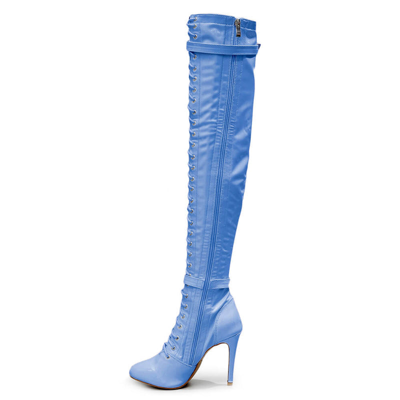 Omani Size Inclusive - Periwinkle - Street Sole - Thigh Variant Zero