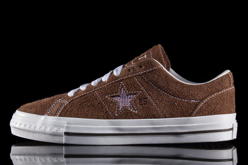 Converse | One Star Pro Ox x Quartersnacks dark clove