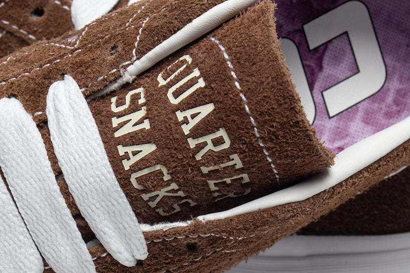 Converse | One Star Pro Ox x Quartersnacks dark clove