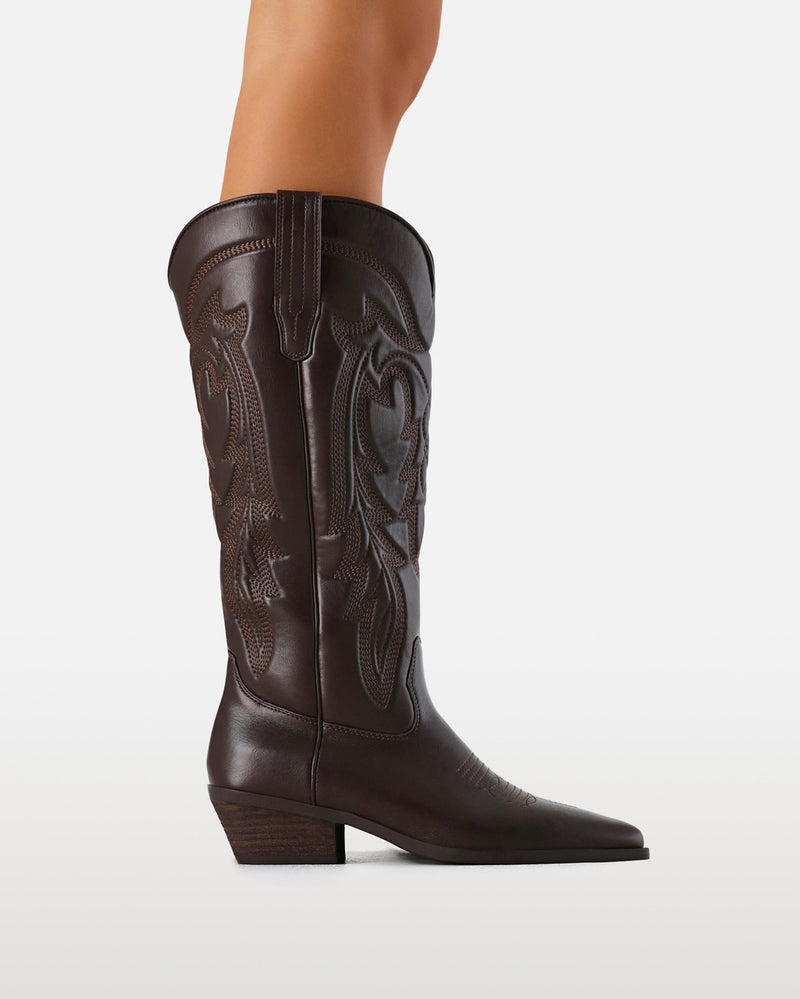 ONNDREA - CHOCOLATE-Boots-Billini-Billini