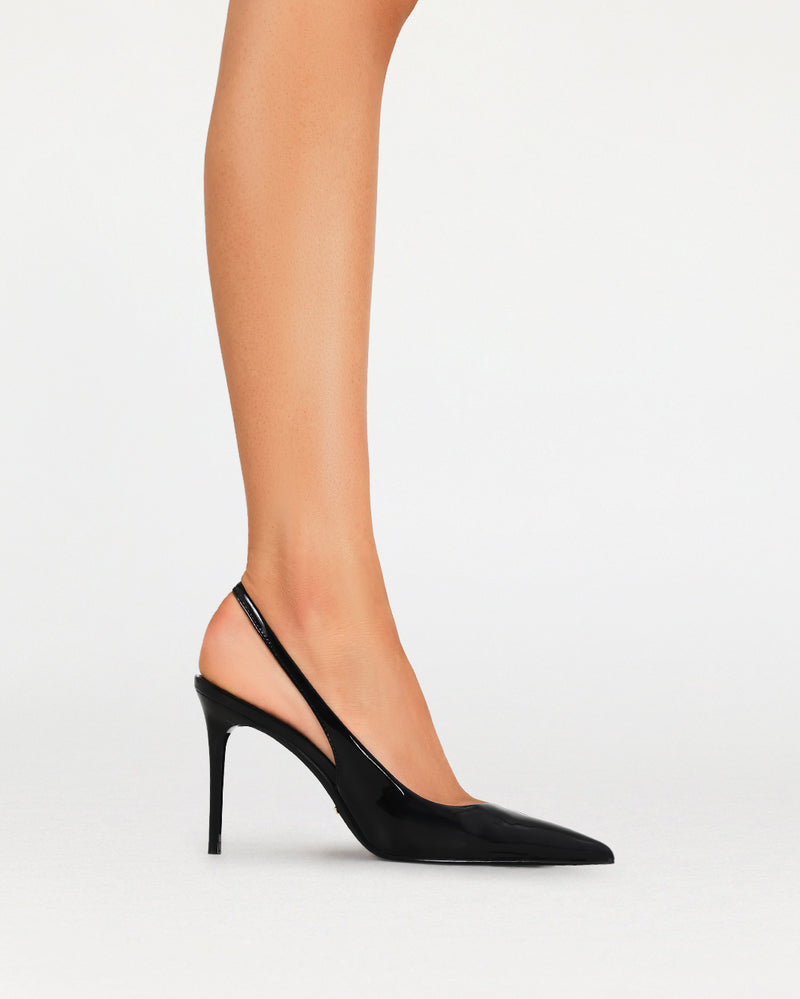 ORIOLE - BLACK PATENT-PUMPS-Billini-Billini