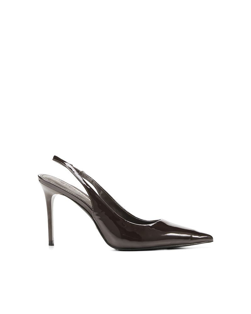 ORIOLE - CHOCOLATE PATENT-PUMPS-Billini-Billini