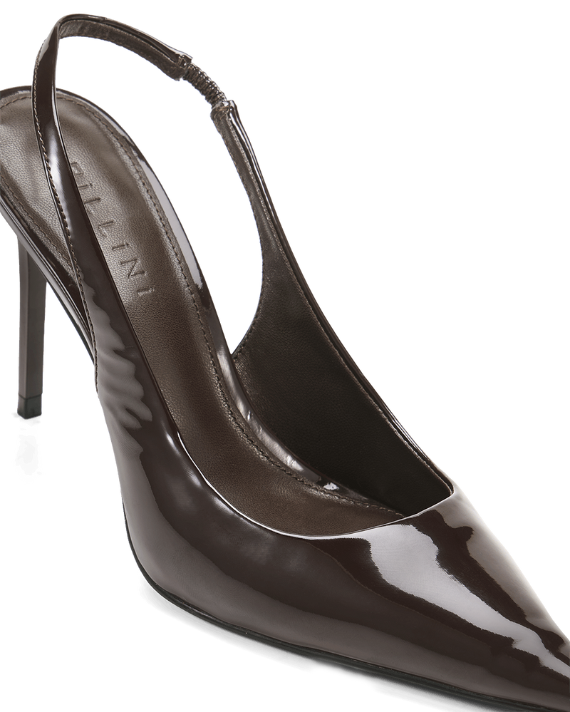 ORIOLE - CHOCOLATE PATENT-PUMPS-Billini-Billini