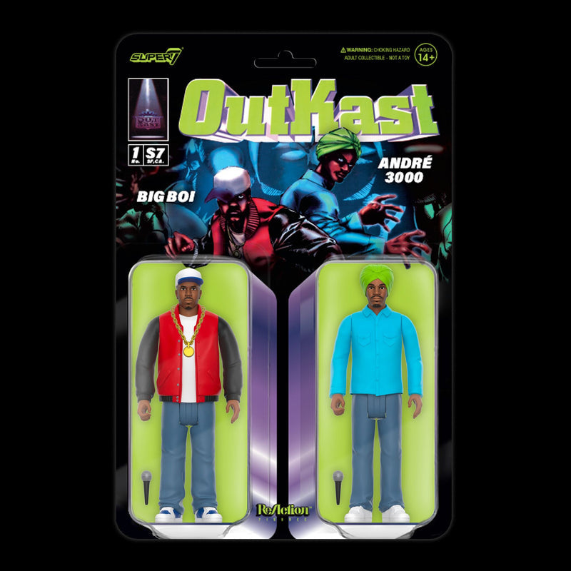 Super7 | OutKast ReAction Figures Wave 01 - OutKast (ATLiens)