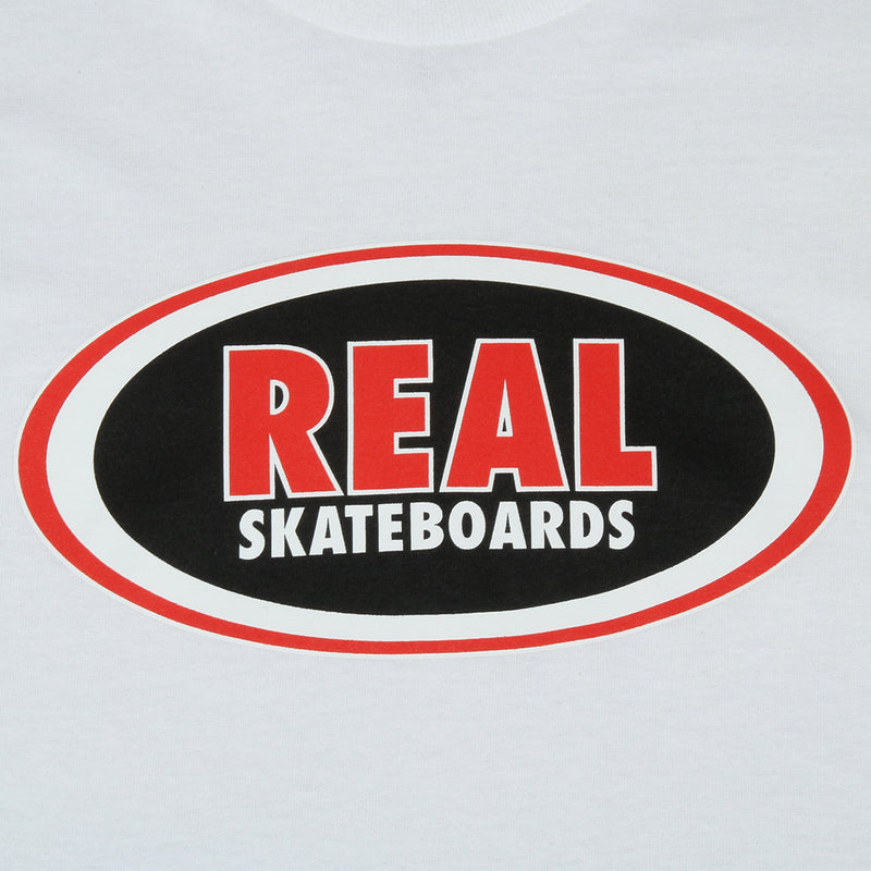 Real | Oval T-Shirt White