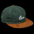 by Parra | Painters Script Corduroy 6 Panel Hat Color : Pine Green