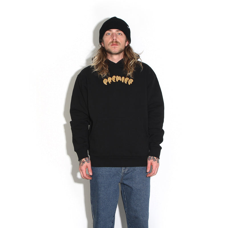 Premier | Paisley Hooded Sweatshirt Color : Black
