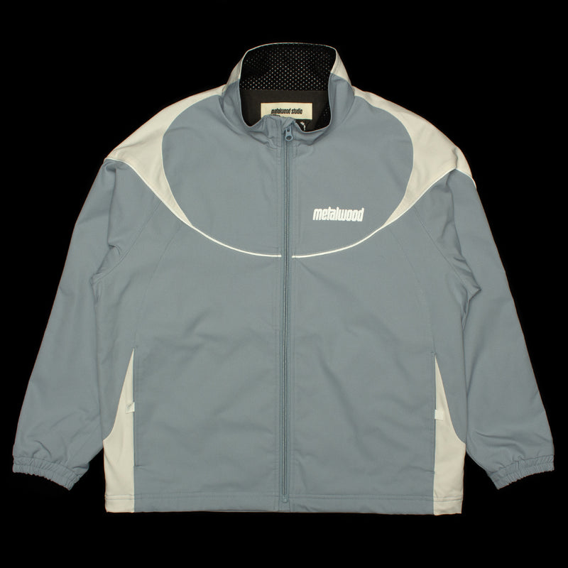 Metalwood | Paneled Track Jacket Powder Blue