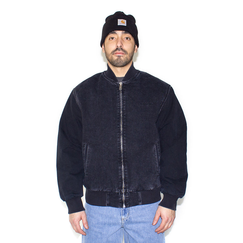 Carhartt WIP | Paxon Bomber Style # I033272-00E Color : Black (Stone Washed)