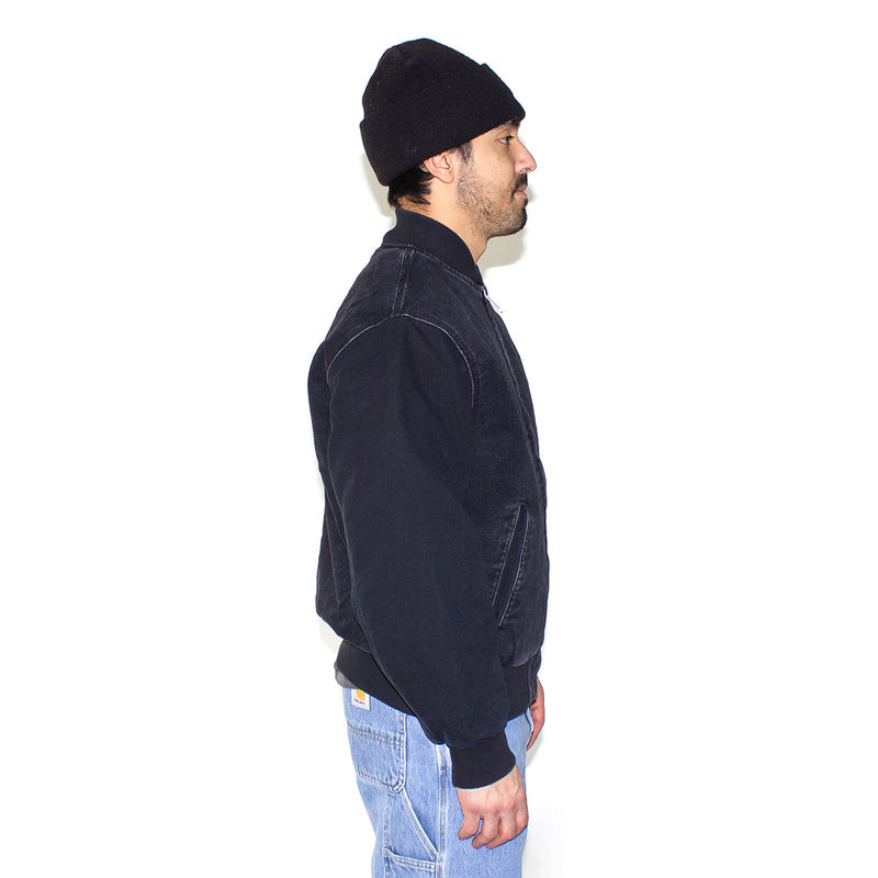 Carhartt WIP | Paxon Bomber Style # I033272-00E Color : Black (Stone Washed)