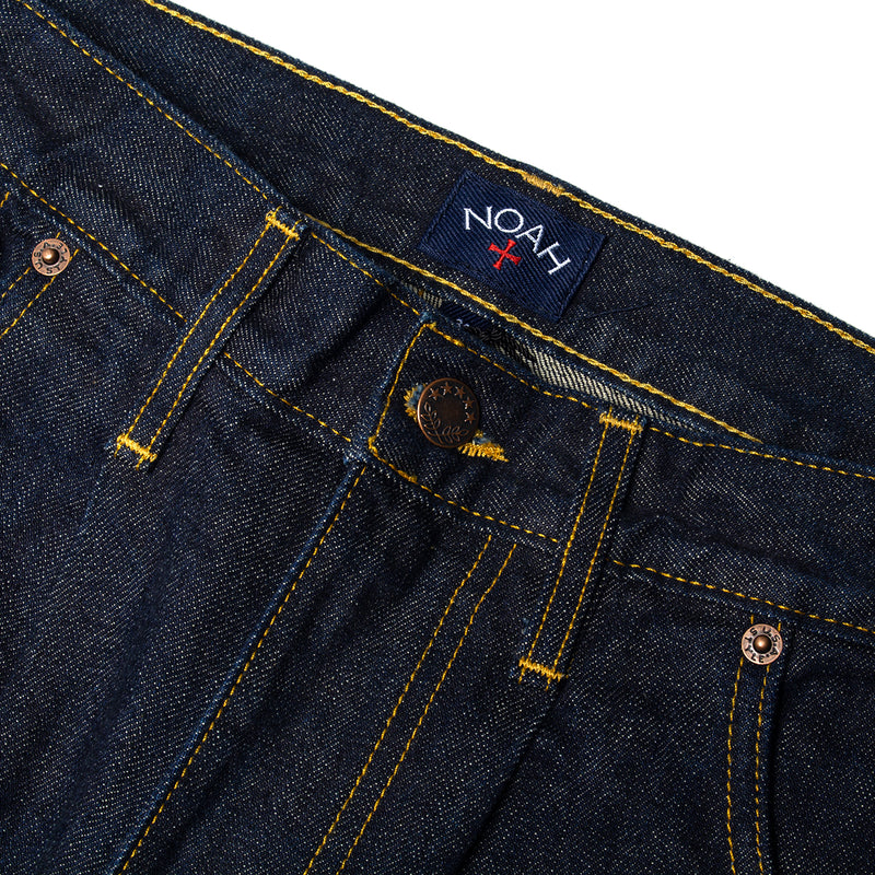 Noah | Pleated Jeans Color : Indigo