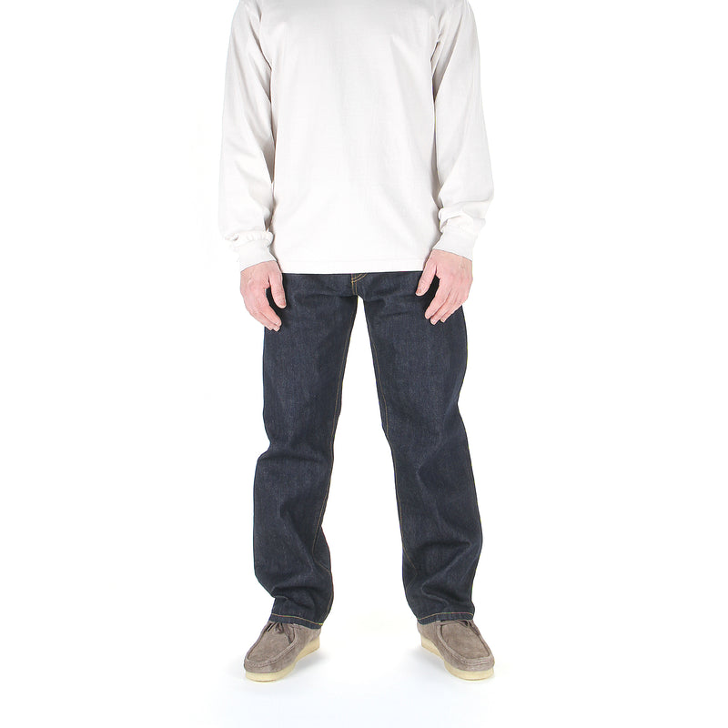 Noah Pleated Jeans Indigo