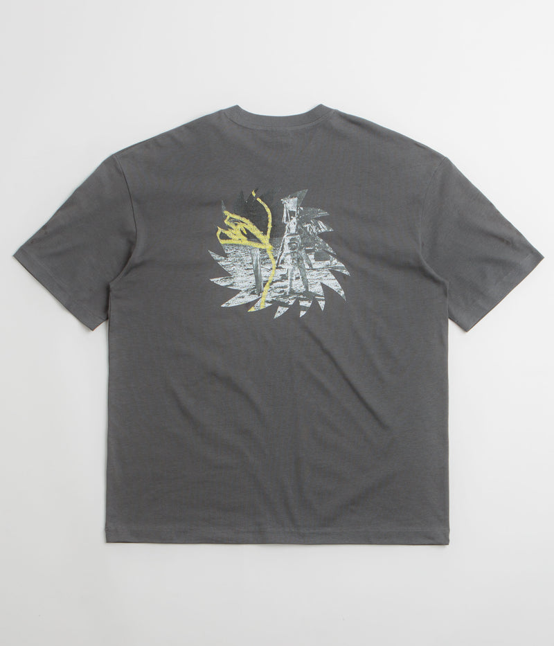 Poetic Collective Space T-Shirt in Iron Grey