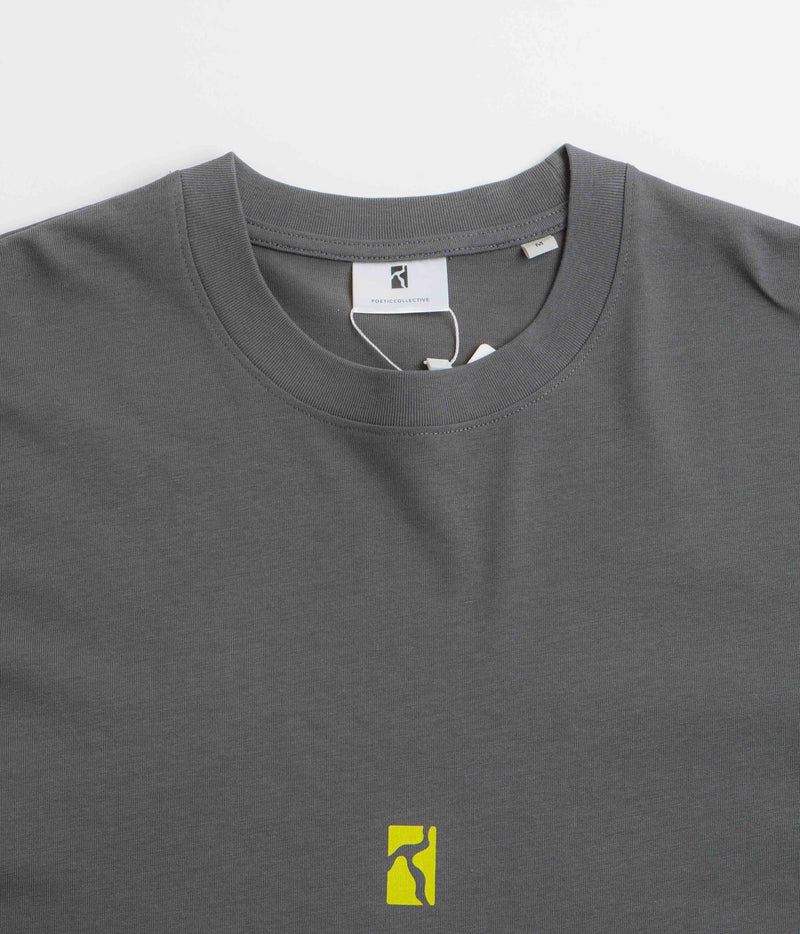 Poetic Collective Space T-Shirt in Iron Grey