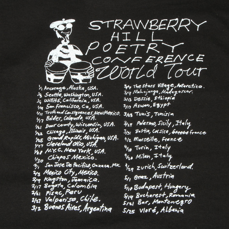 Strawberry Hill Philosophy Club | Poetry Slam T-Shirt Color : Black