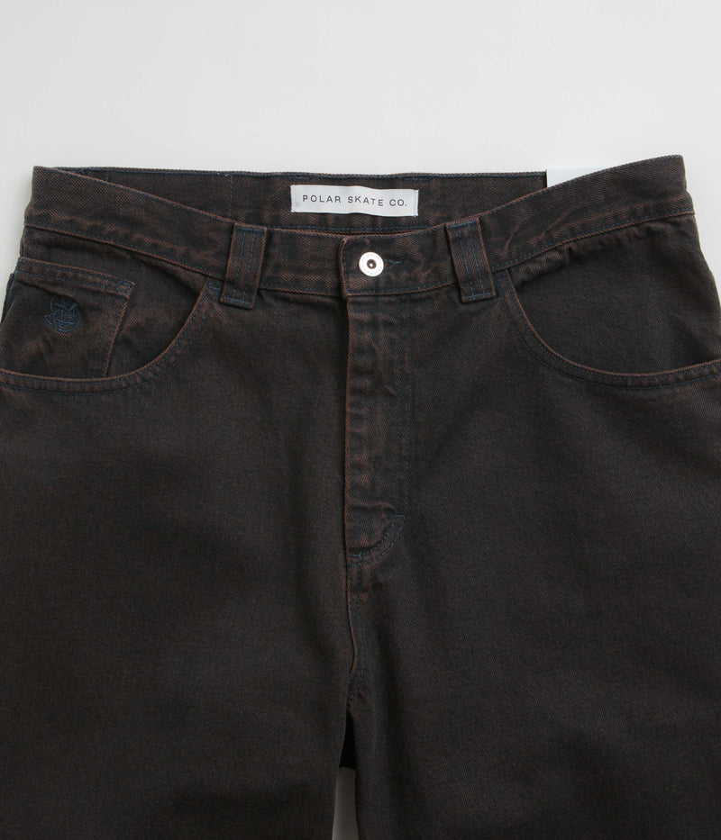 Polar 93 Jeans in Brown Blue
