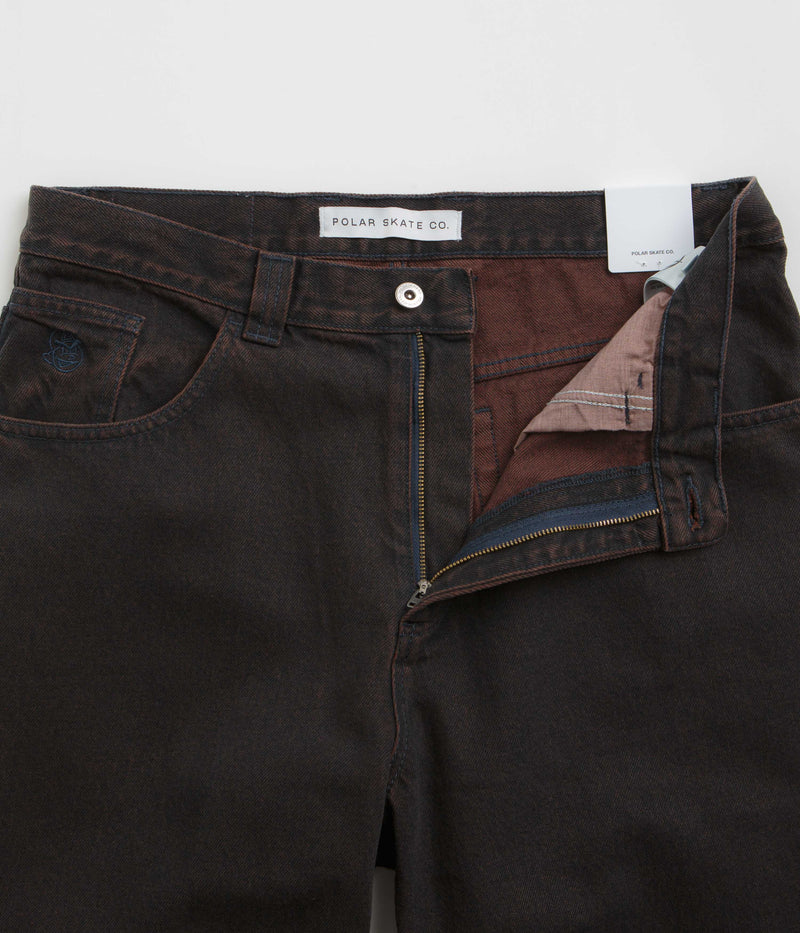 Polar 93 Jeans in Brown Blue