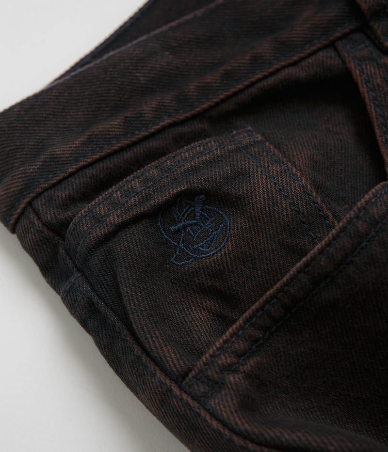Polar 93 Jeans in Brown Blue