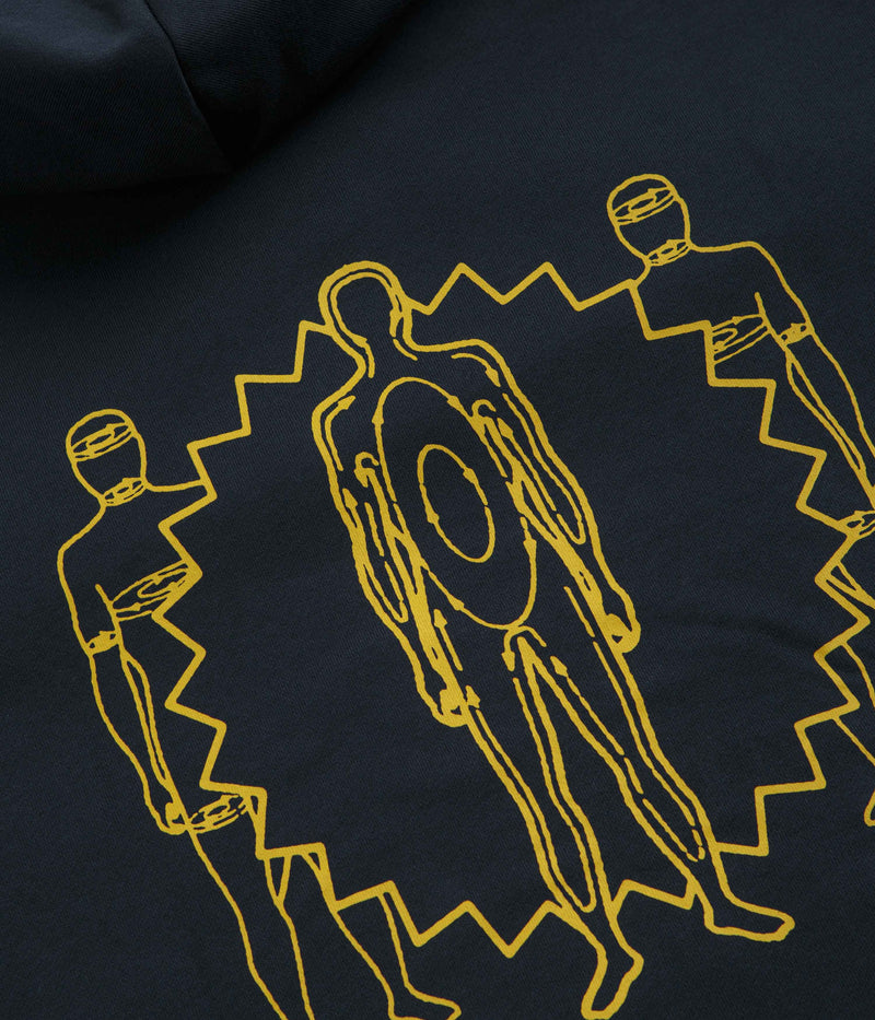 Polar Anyone Out There Dave Hoodie in New Navy