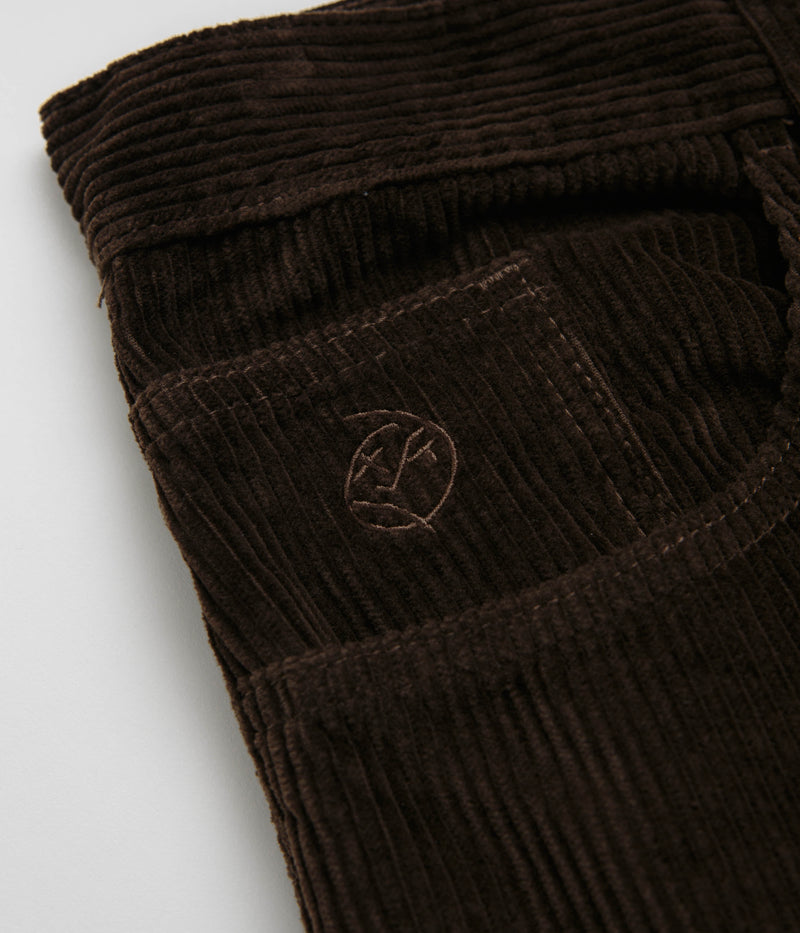 Polar Big Boy Cord Pants in Chocolate